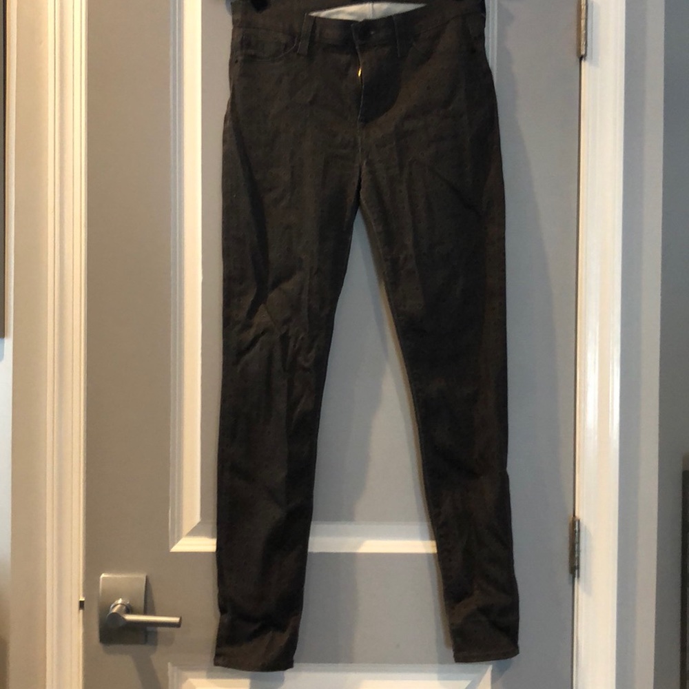 Hudson Jeans Geometric Print Skinny Jeans